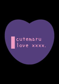 simple love heart Theme Happy marulove23