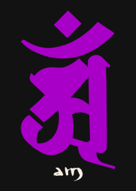 BONJI zodiac [aM] BLACK PURPLE (0674