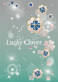 Gray : Beautiful lucky clover