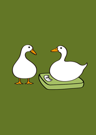 你快減肥鴨！(抹茶綠色)