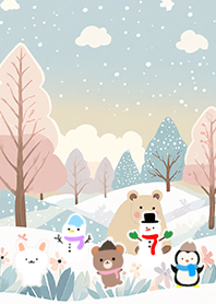 Kawaii scandinavian style(Winter-759)