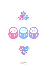 3colors Daruma