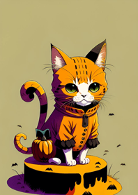 Night Moon Star Cat 8763B6