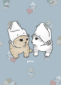 neko combo2 / light steel blue