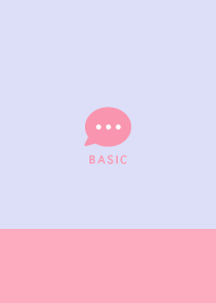Simple&Basic Babyピンク×パープル