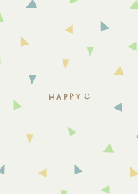 Stylish three-colored triangle24 Japan