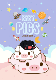 Baby Pig Galaxy Violet
