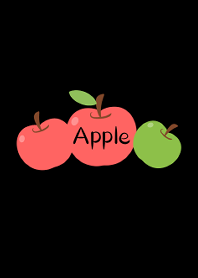 Lots of apples -Black-