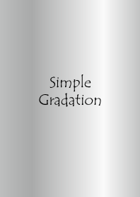 Simple Gradation -Silver 8-