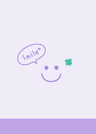 Clover Smile .Purple