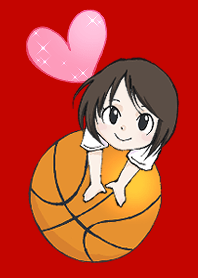 バスケットボール部の女の子 3