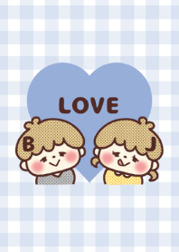 Love Couple -initial B&J- Boy
