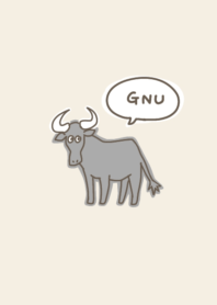 Cute Gnu
