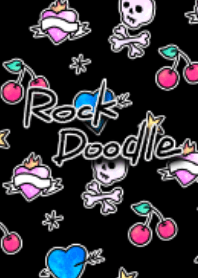 Rock tattoo doodle