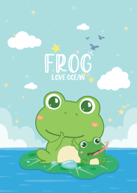 Frog On The Sea Lover