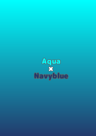 Aqua×Navyblue.TKC