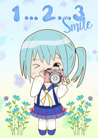 Hanako cute girl 123 smile