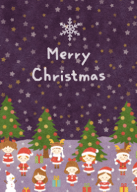 Christmas -Santa kids-