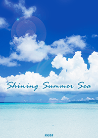 Shining Summer Sea from Japan