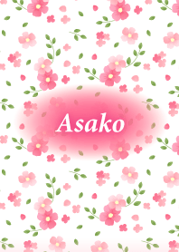 あさこ専用♪Flower-pinkピンクの花柄