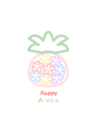Happy Happy Aloha Pineapple
