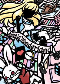 Alice in Wonderland[Color cutout]-