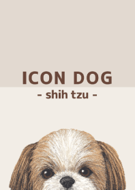 ICON DOG - シーズー - BROWN/03