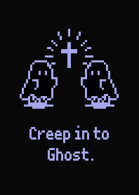Sheet Ghost Creep in Ghost - B& Purple 1