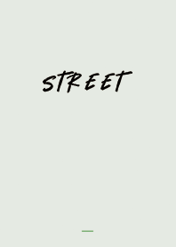 緑 : ストリート文字