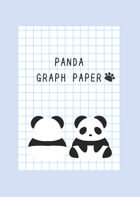 PANDA GRAPH PAPER-BLUE GRAY