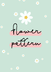 Daisy flower pattern