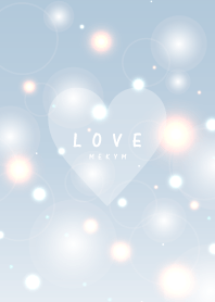 L O V E -Milky Blue-