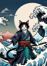 Lautan Kucing Ukiyo-e 46