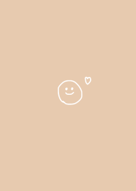 Simple smile beige Thema.