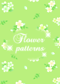 Vintage flower-Green