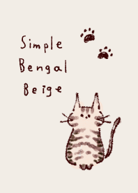 simple Bengal beige.