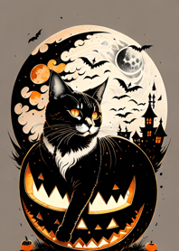 halloween cat 0FaDe9