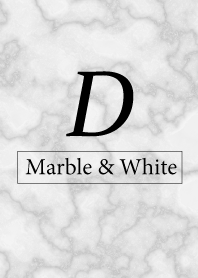 D-Marble&White-Initial