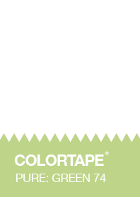 COLORTAPE II PURE-COLOR GREEN NO.74