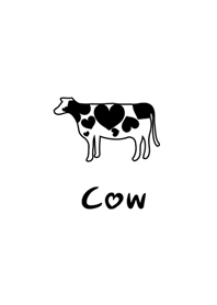 思いやりのある斑点のある牛