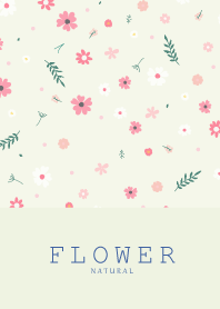 FLOWER GREEN -NATURAL-89
