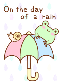 On the day of a rain