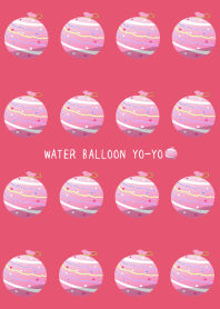 WATER BALLOON YO-YO-RED