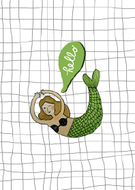 Hipster Mermaid