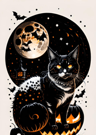 halloween cat F7E570