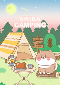 Misty Cat-Shiba Inu/Camping/Gradient4