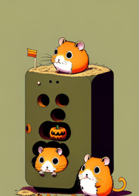 Halloween Hamster 7476Ed