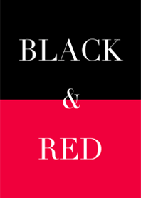 black & red.