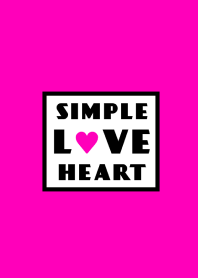 Simple LOVE Heart 45