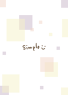 Adult simple square20 from Japan